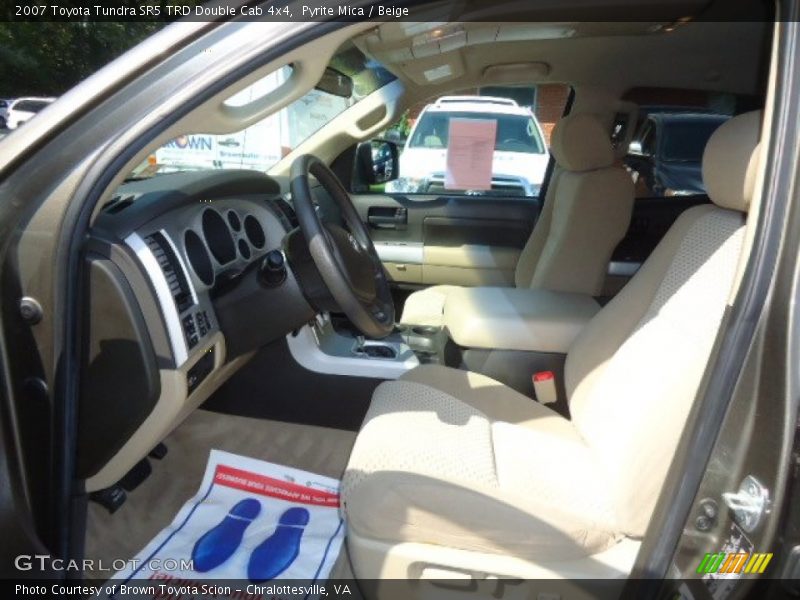 Pyrite Mica / Beige 2007 Toyota Tundra SR5 TRD Double Cab 4x4