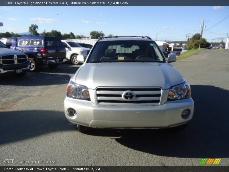 Millenium Silver Metallic / Ash Gray 2006 Toyota Highlander Limited 4WD