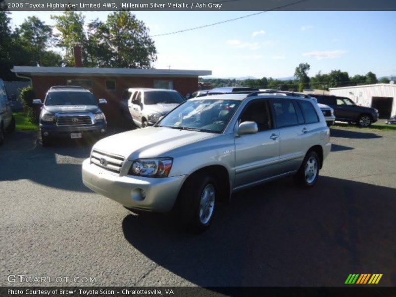 Millenium Silver Metallic / Ash Gray 2006 Toyota Highlander Limited 4WD