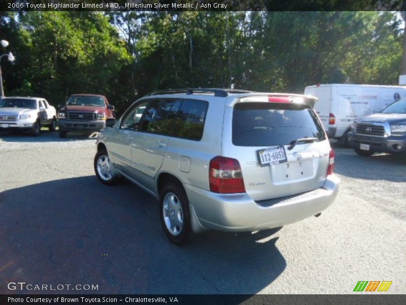 Millenium Silver Metallic / Ash Gray 2006 Toyota Highlander Limited 4WD