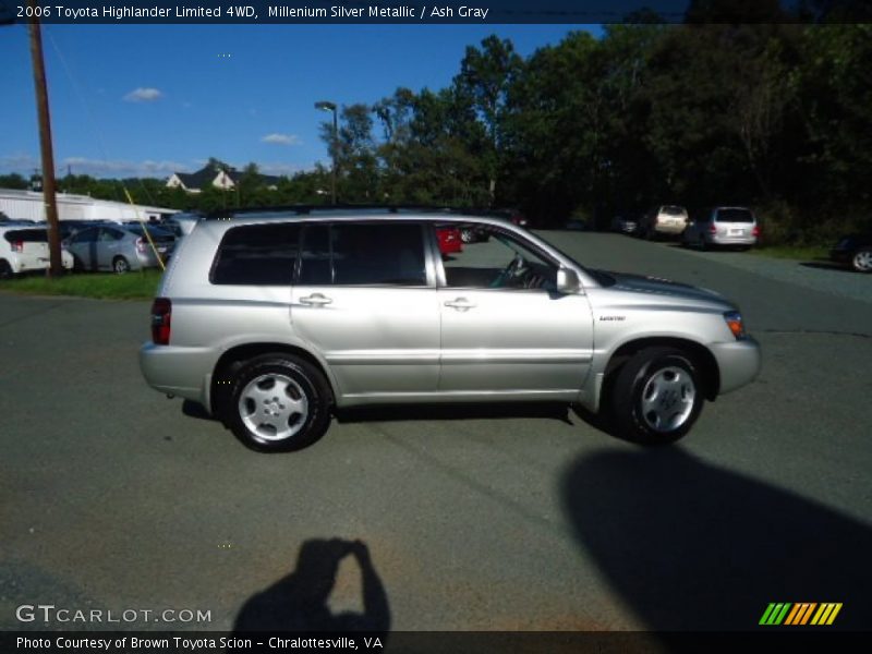 Millenium Silver Metallic / Ash Gray 2006 Toyota Highlander Limited 4WD