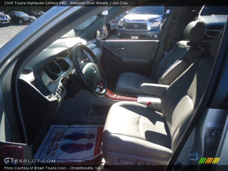 Millenium Silver Metallic / Ash Gray 2006 Toyota Highlander Limited 4WD