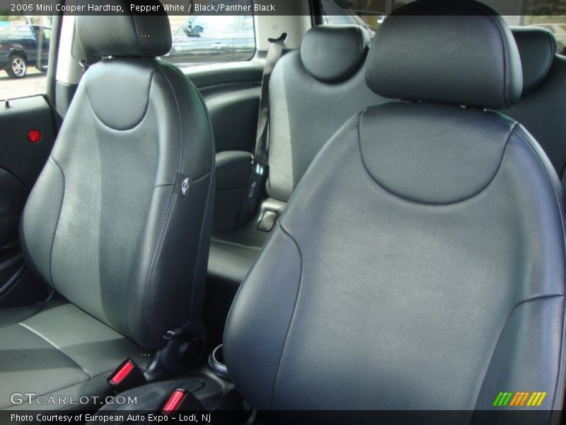 Pepper White / Black/Panther Black 2006 Mini Cooper Hardtop