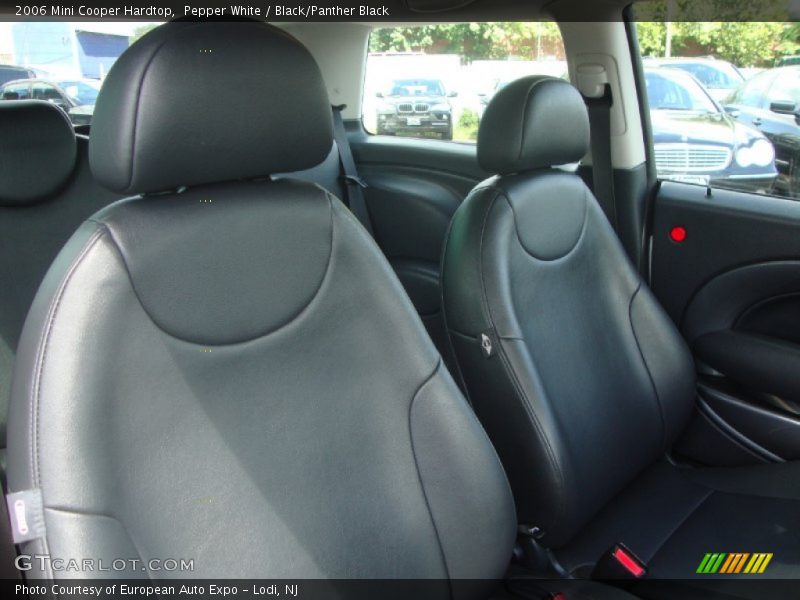 Pepper White / Black/Panther Black 2006 Mini Cooper Hardtop