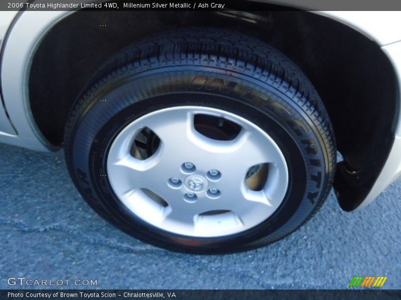 Millenium Silver Metallic / Ash Gray 2006 Toyota Highlander Limited 4WD