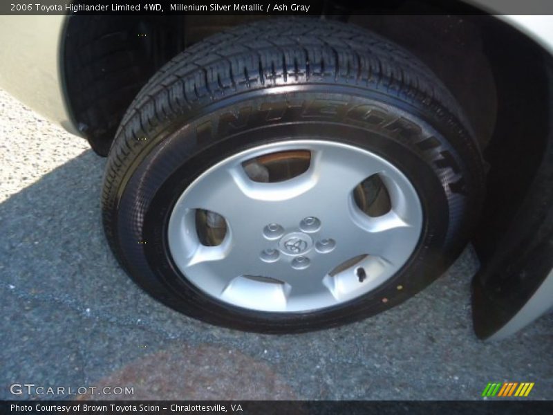 Millenium Silver Metallic / Ash Gray 2006 Toyota Highlander Limited 4WD