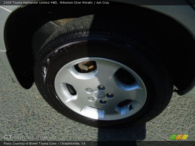 Millenium Silver Metallic / Ash Gray 2006 Toyota Highlander Limited 4WD