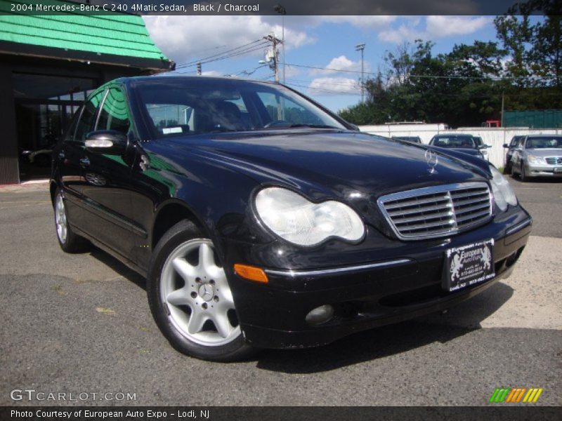 Black / Charcoal 2004 Mercedes-Benz C 240 4Matic Sedan