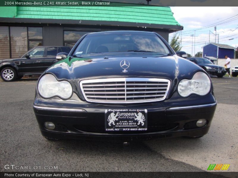 Black / Charcoal 2004 Mercedes-Benz C 240 4Matic Sedan