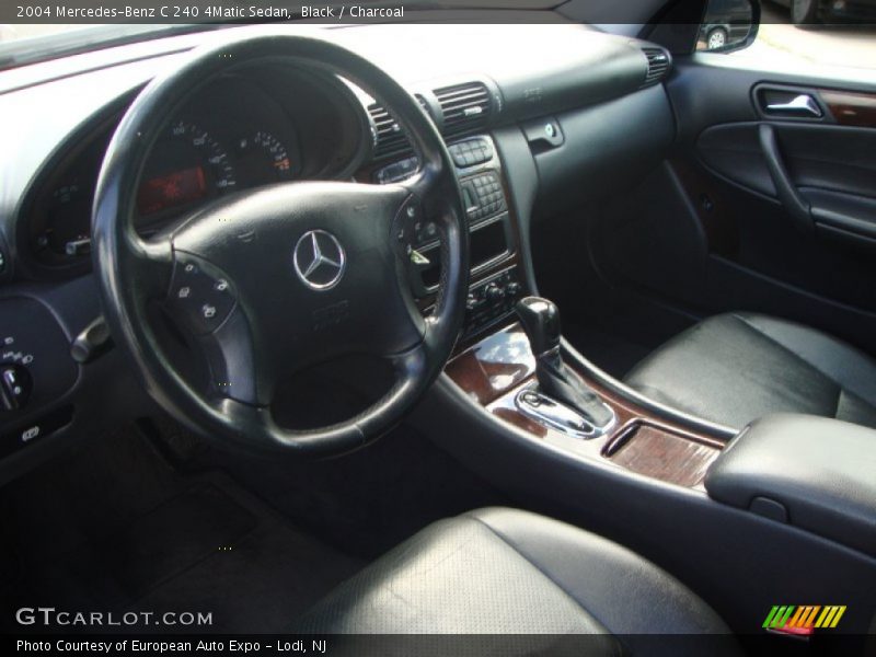 Black / Charcoal 2004 Mercedes-Benz C 240 4Matic Sedan