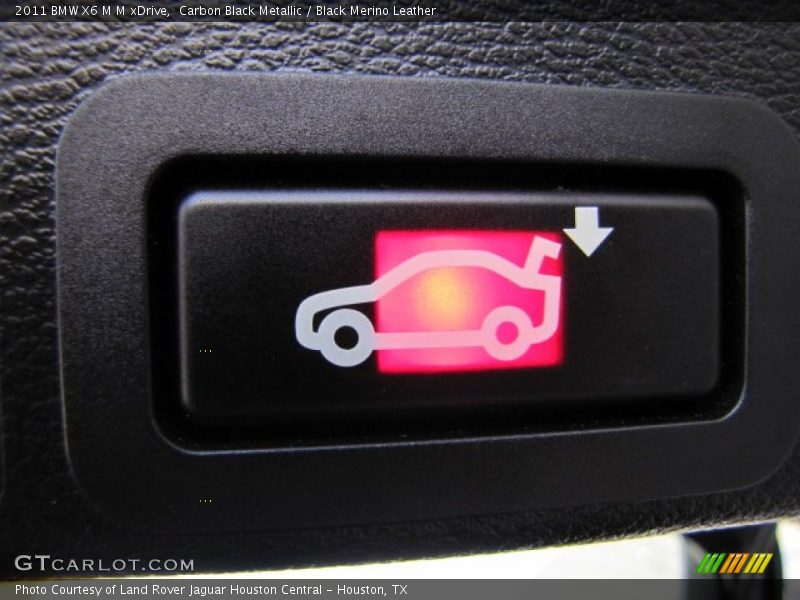 Carbon Black Metallic / Black Merino Leather 2011 BMW X6 M M xDrive