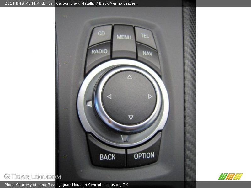 Carbon Black Metallic / Black Merino Leather 2011 BMW X6 M M xDrive