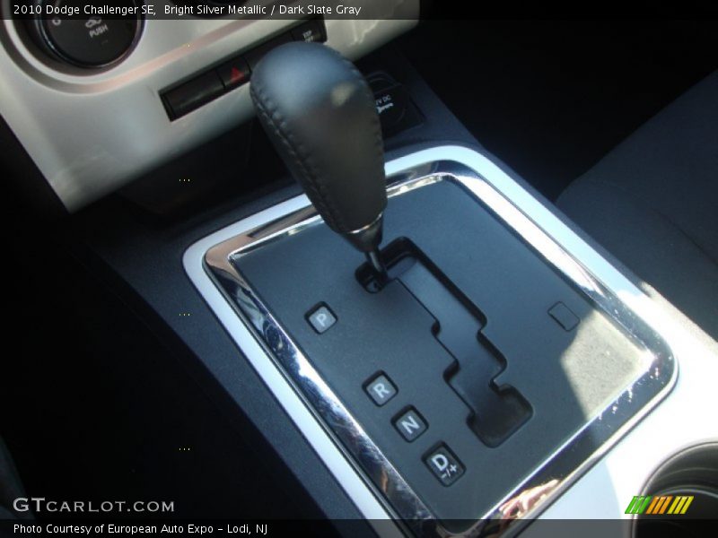 Bright Silver Metallic / Dark Slate Gray 2010 Dodge Challenger SE