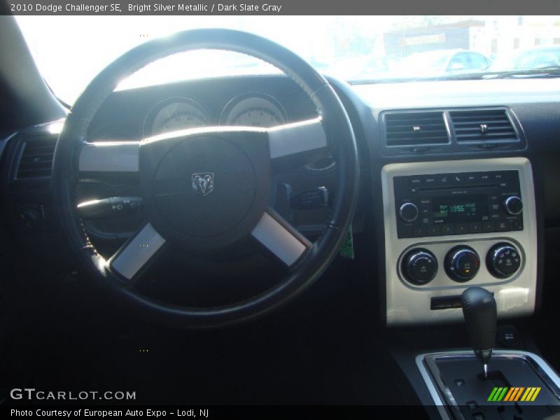 Bright Silver Metallic / Dark Slate Gray 2010 Dodge Challenger SE