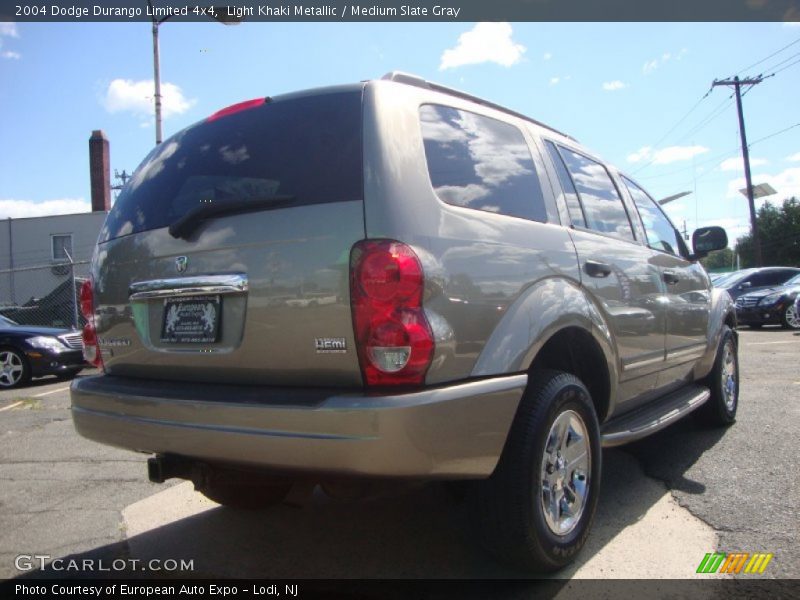 Light Khaki Metallic / Medium Slate Gray 2004 Dodge Durango Limited 4x4