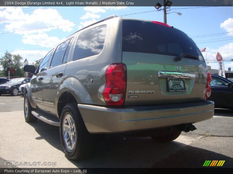 Light Khaki Metallic / Medium Slate Gray 2004 Dodge Durango Limited 4x4