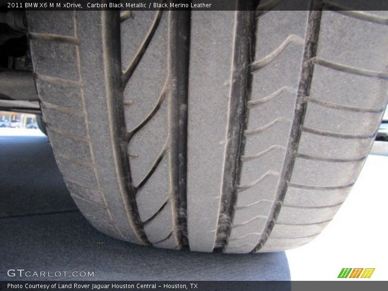 Carbon Black Metallic / Black Merino Leather 2011 BMW X6 M M xDrive