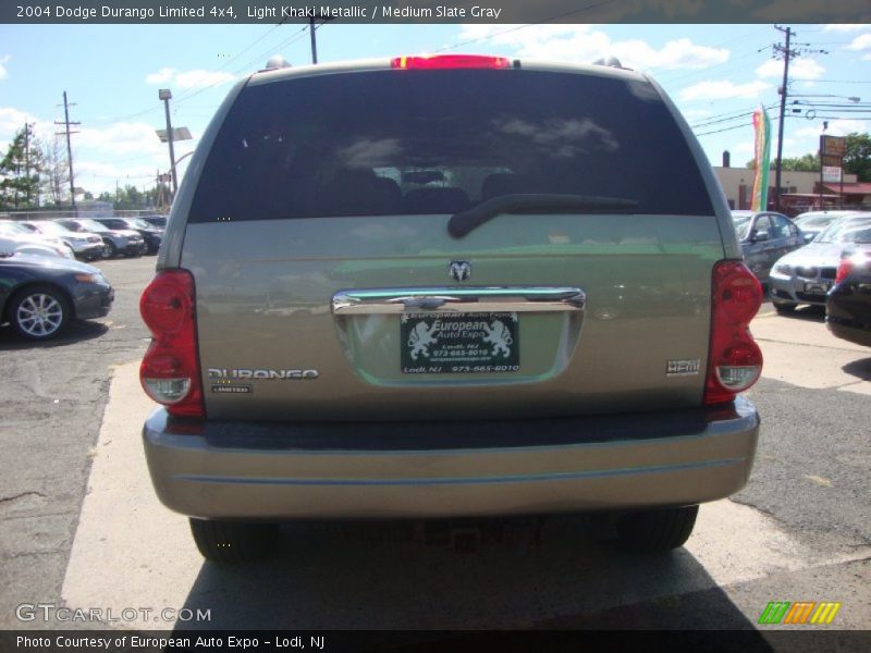 Light Khaki Metallic / Medium Slate Gray 2004 Dodge Durango Limited 4x4
