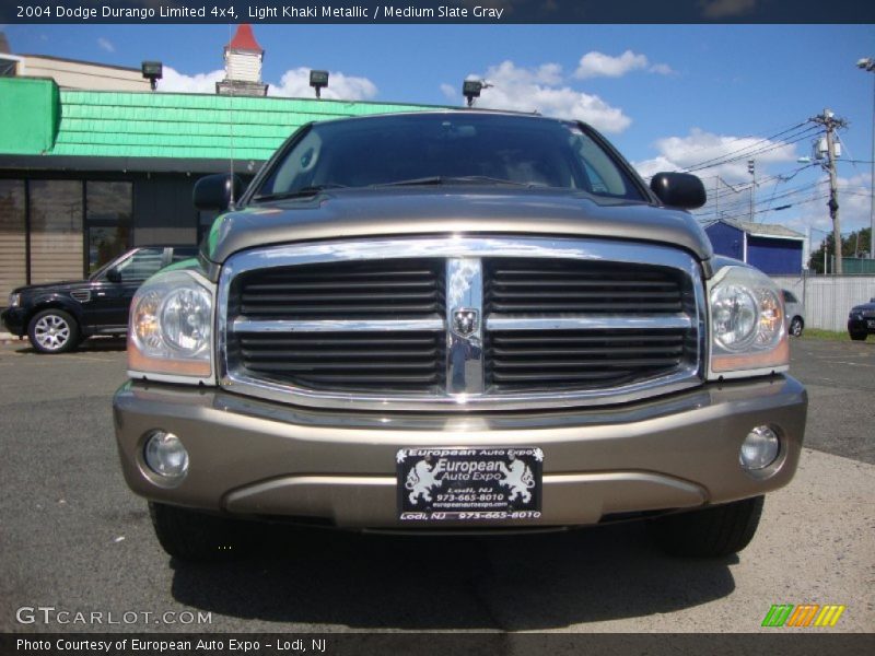 Light Khaki Metallic / Medium Slate Gray 2004 Dodge Durango Limited 4x4