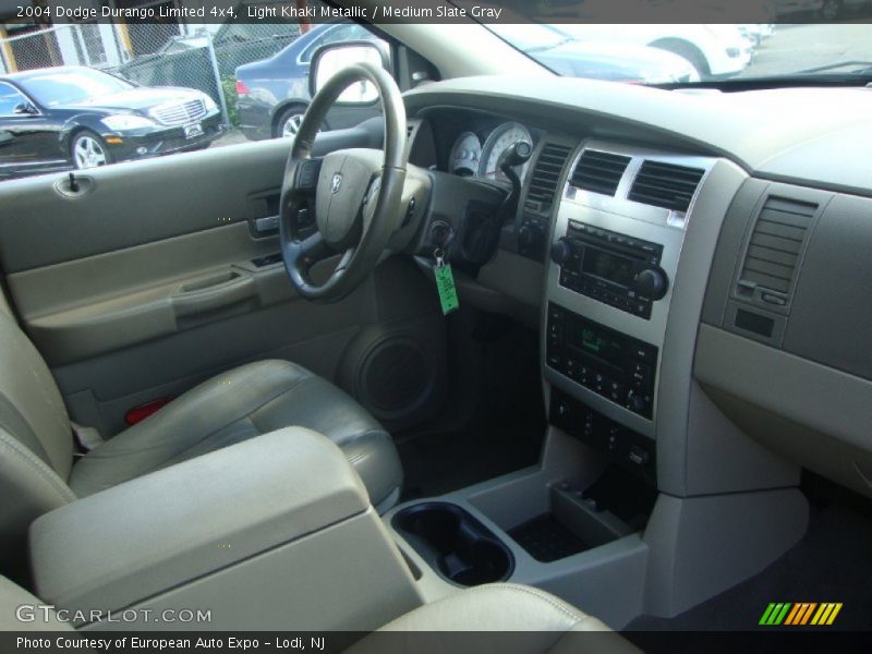 Light Khaki Metallic / Medium Slate Gray 2004 Dodge Durango Limited 4x4