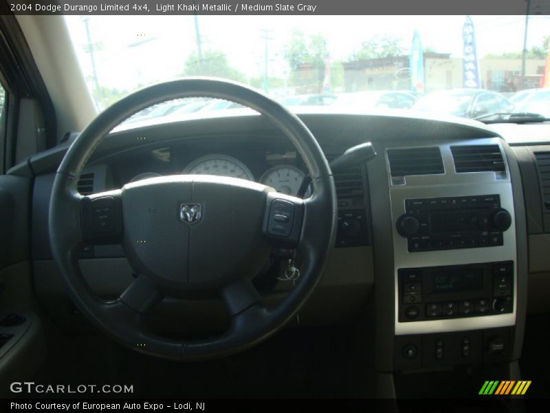 Light Khaki Metallic / Medium Slate Gray 2004 Dodge Durango Limited 4x4