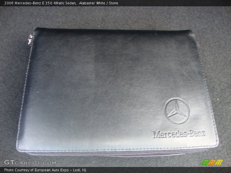 Alabaster White / Stone 2006 Mercedes-Benz E 350 4Matic Sedan