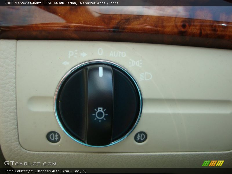 Alabaster White / Stone 2006 Mercedes-Benz E 350 4Matic Sedan