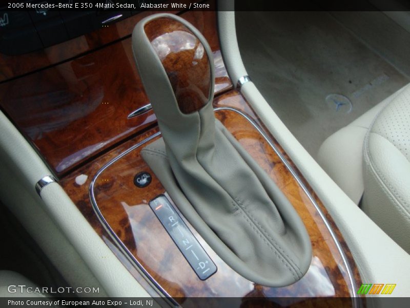 Alabaster White / Stone 2006 Mercedes-Benz E 350 4Matic Sedan