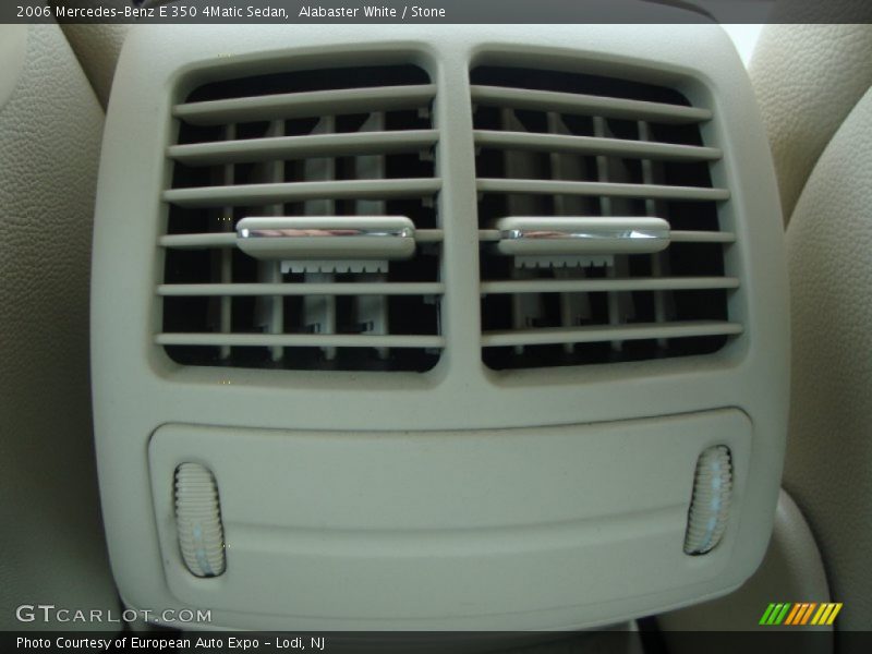 Alabaster White / Stone 2006 Mercedes-Benz E 350 4Matic Sedan