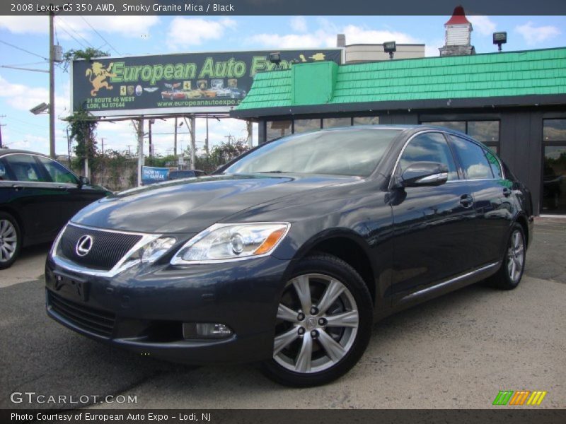 Smoky Granite Mica / Black 2008 Lexus GS 350 AWD