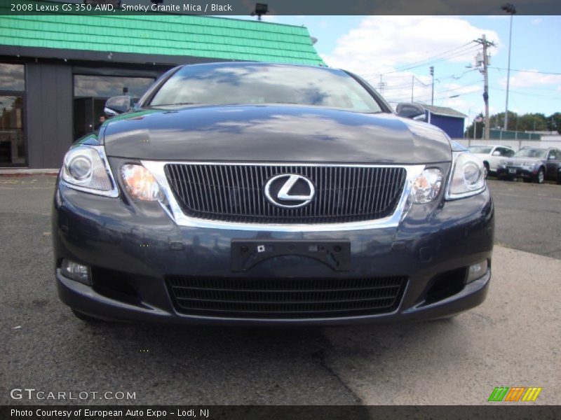 Smoky Granite Mica / Black 2008 Lexus GS 350 AWD