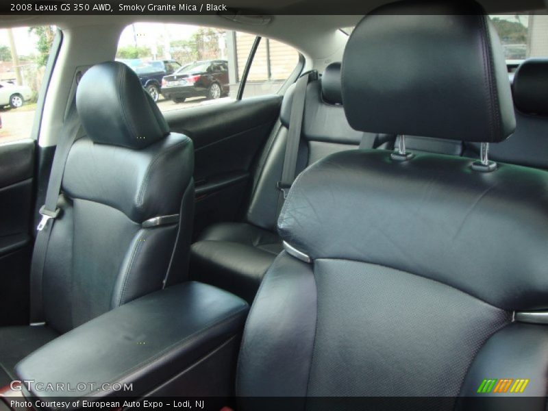 Smoky Granite Mica / Black 2008 Lexus GS 350 AWD