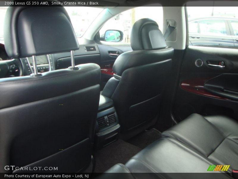 Smoky Granite Mica / Black 2008 Lexus GS 350 AWD