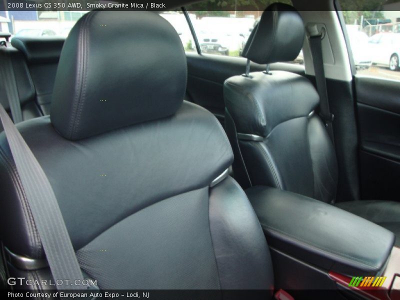 Smoky Granite Mica / Black 2008 Lexus GS 350 AWD