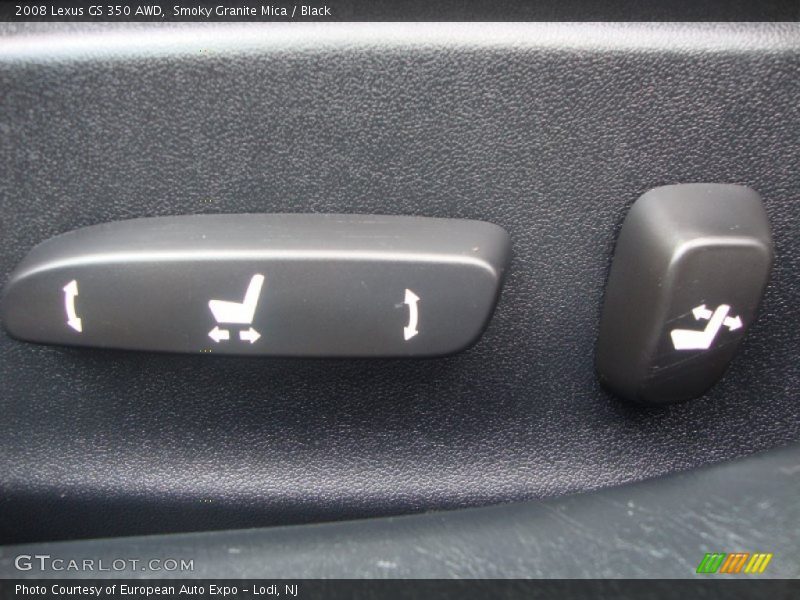 Smoky Granite Mica / Black 2008 Lexus GS 350 AWD