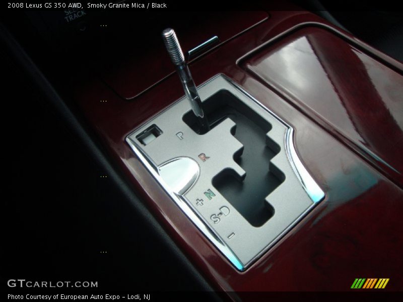 Smoky Granite Mica / Black 2008 Lexus GS 350 AWD