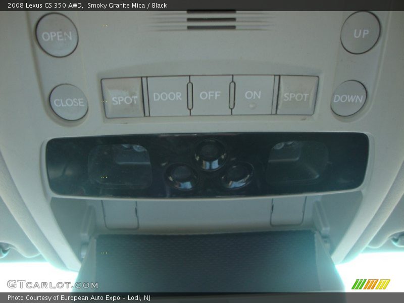 Smoky Granite Mica / Black 2008 Lexus GS 350 AWD