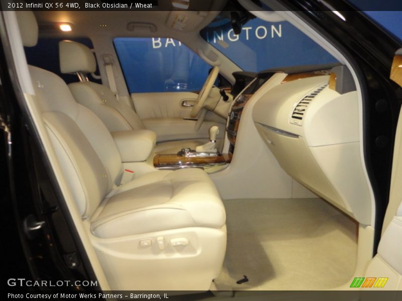 Black Obsidian / Wheat 2012 Infiniti QX 56 4WD