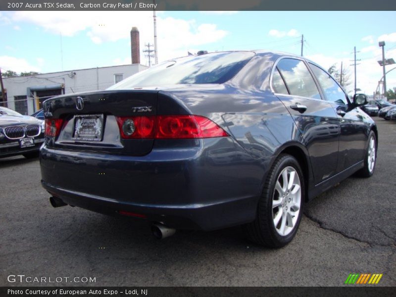 Carbon Gray Pearl / Ebony 2007 Acura TSX Sedan