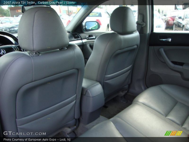 Carbon Gray Pearl / Ebony 2007 Acura TSX Sedan