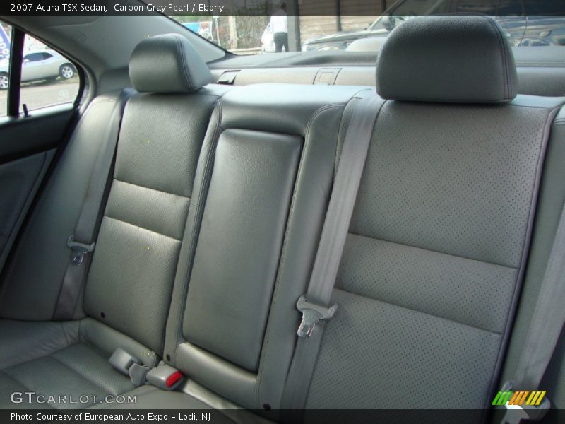 Carbon Gray Pearl / Ebony 2007 Acura TSX Sedan