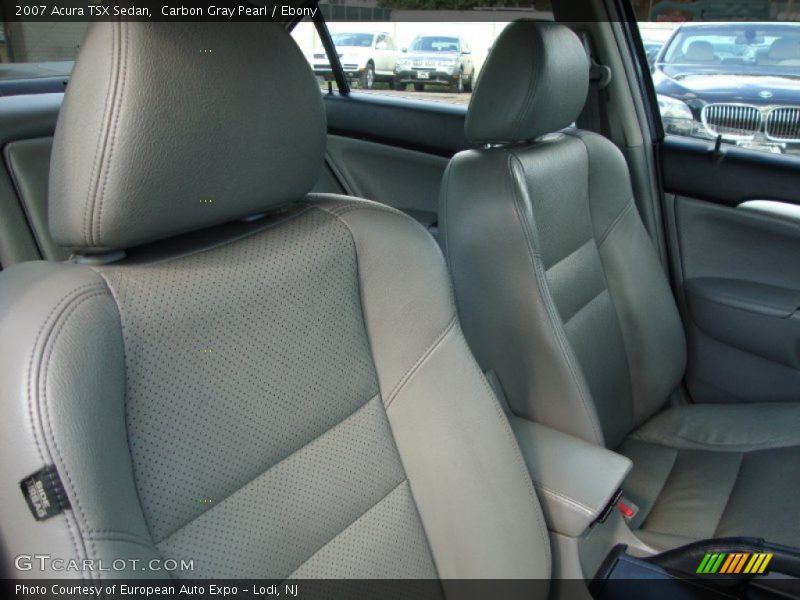 Carbon Gray Pearl / Ebony 2007 Acura TSX Sedan