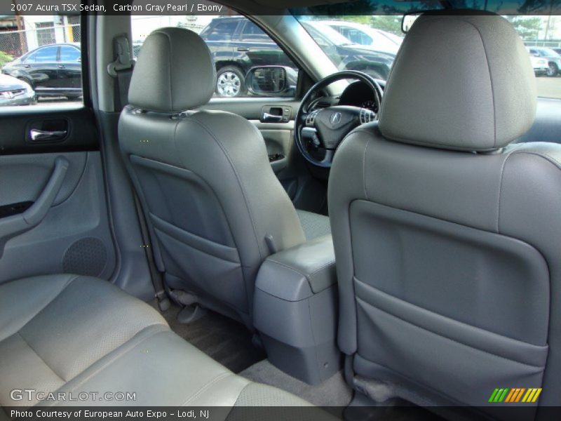 Carbon Gray Pearl / Ebony 2007 Acura TSX Sedan