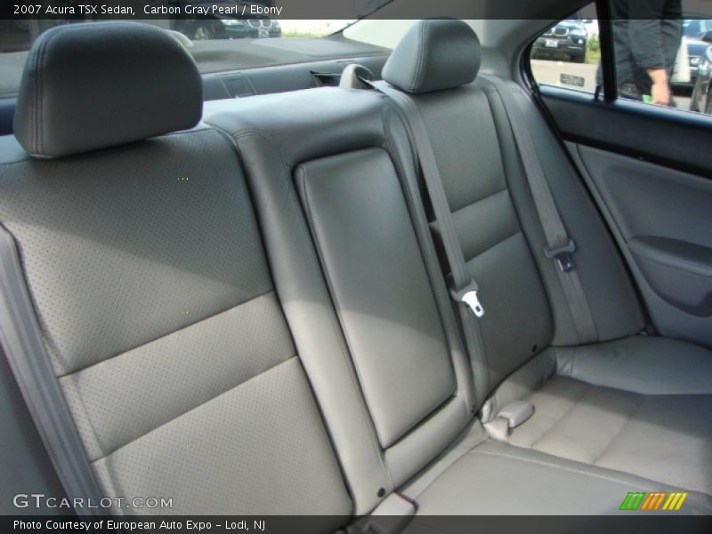 Carbon Gray Pearl / Ebony 2007 Acura TSX Sedan