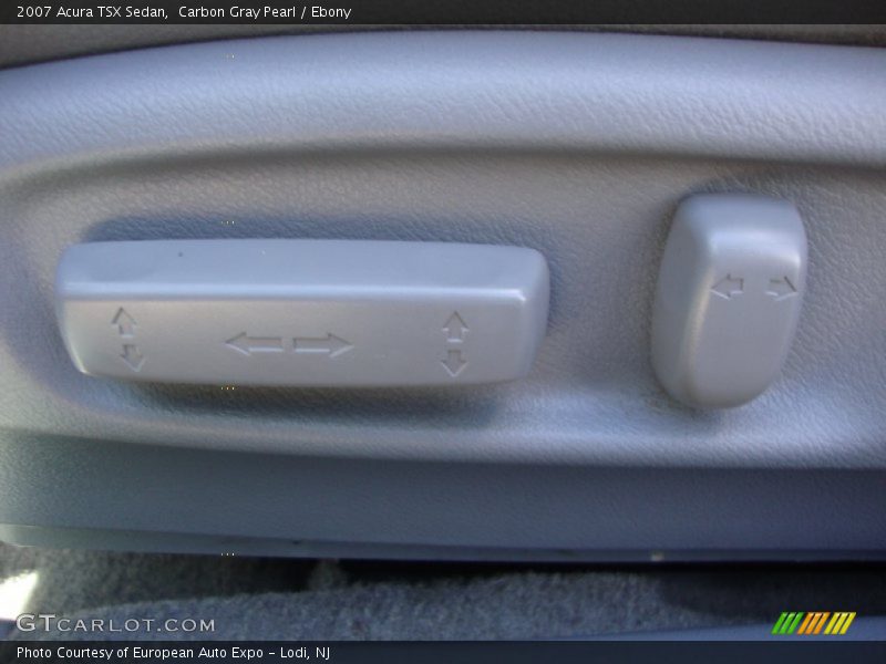 Carbon Gray Pearl / Ebony 2007 Acura TSX Sedan
