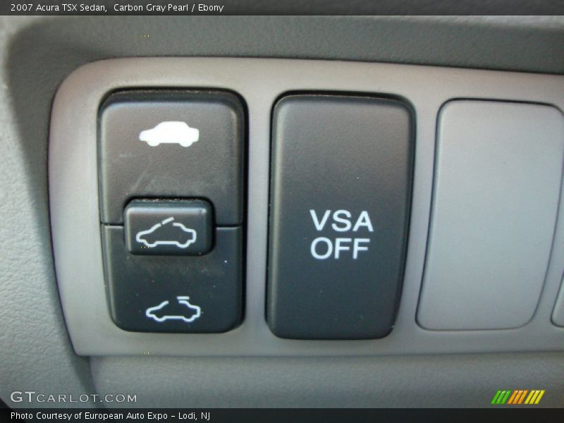 Carbon Gray Pearl / Ebony 2007 Acura TSX Sedan