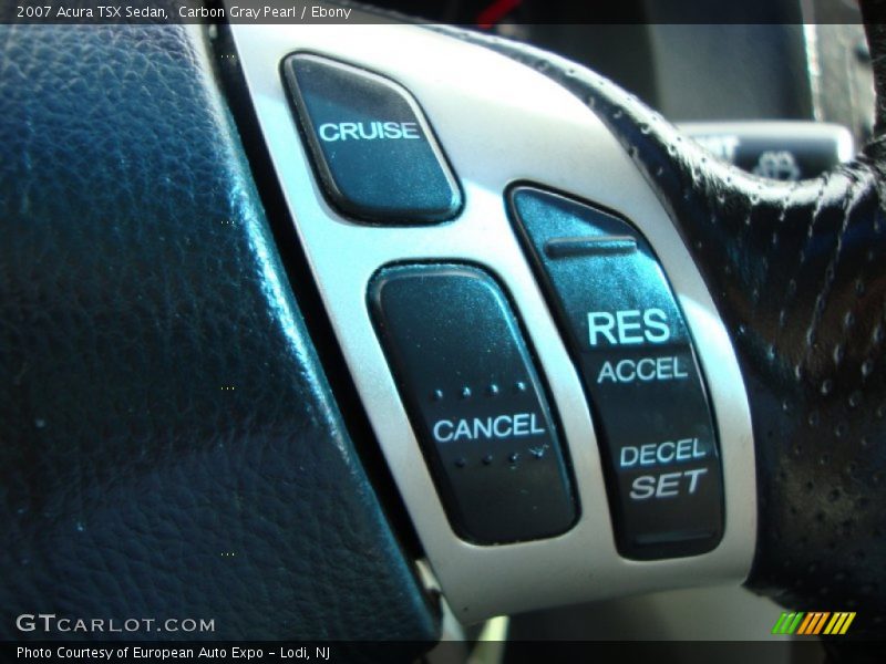 Carbon Gray Pearl / Ebony 2007 Acura TSX Sedan