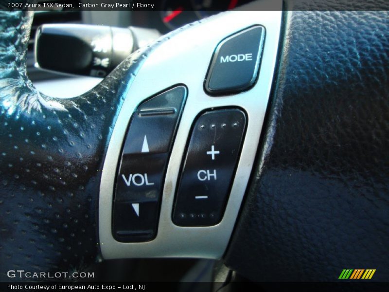 Carbon Gray Pearl / Ebony 2007 Acura TSX Sedan