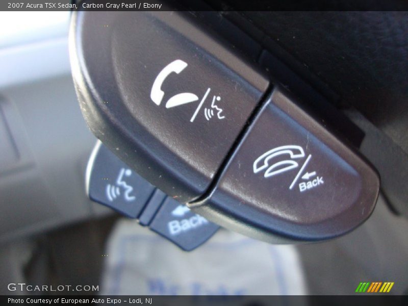 Carbon Gray Pearl / Ebony 2007 Acura TSX Sedan