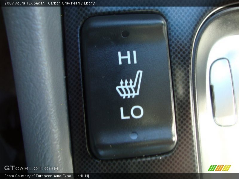 Carbon Gray Pearl / Ebony 2007 Acura TSX Sedan